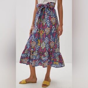 NWOT Abstract Midi/Maxi Skirt size XL